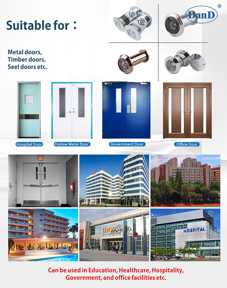 Door Viewer Types Türzuschauertypen