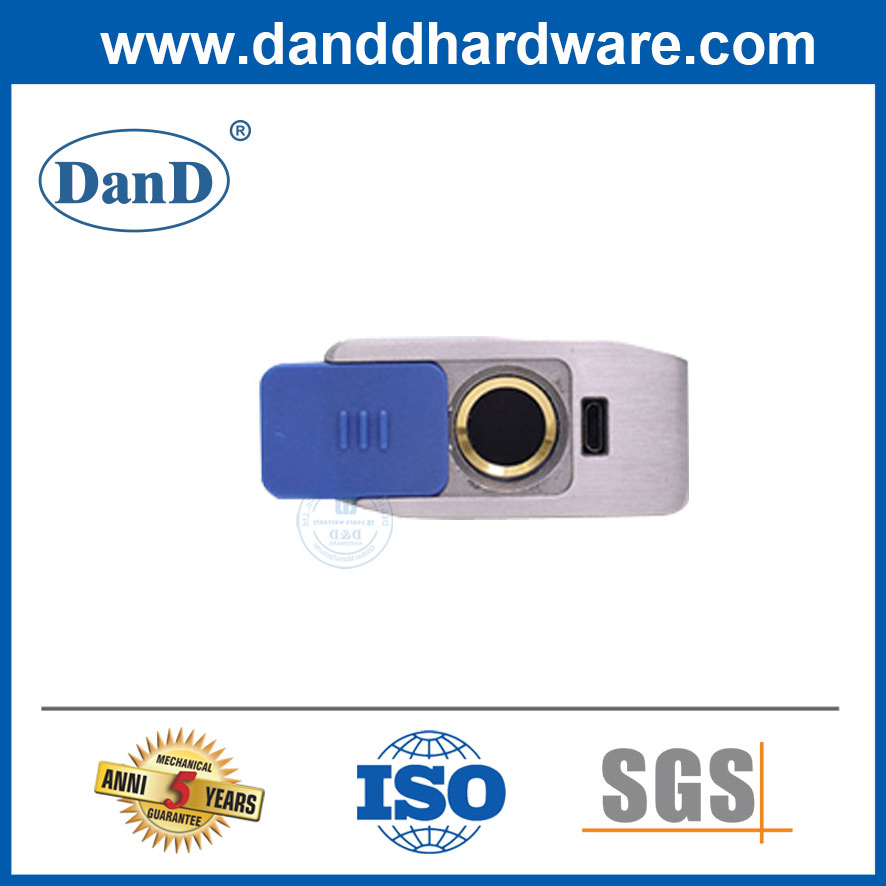 Wasserdichte App-Fernbedienung Smart Keyless USB-Ladung Fingerabdruck Vorhängeschloss-DDPL011