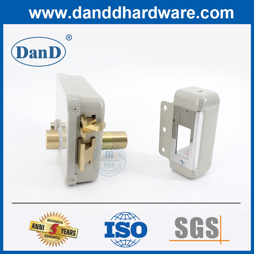 Home Security Smart Magnetic Electronic Electron Rim Lock Hersteller-DDR044