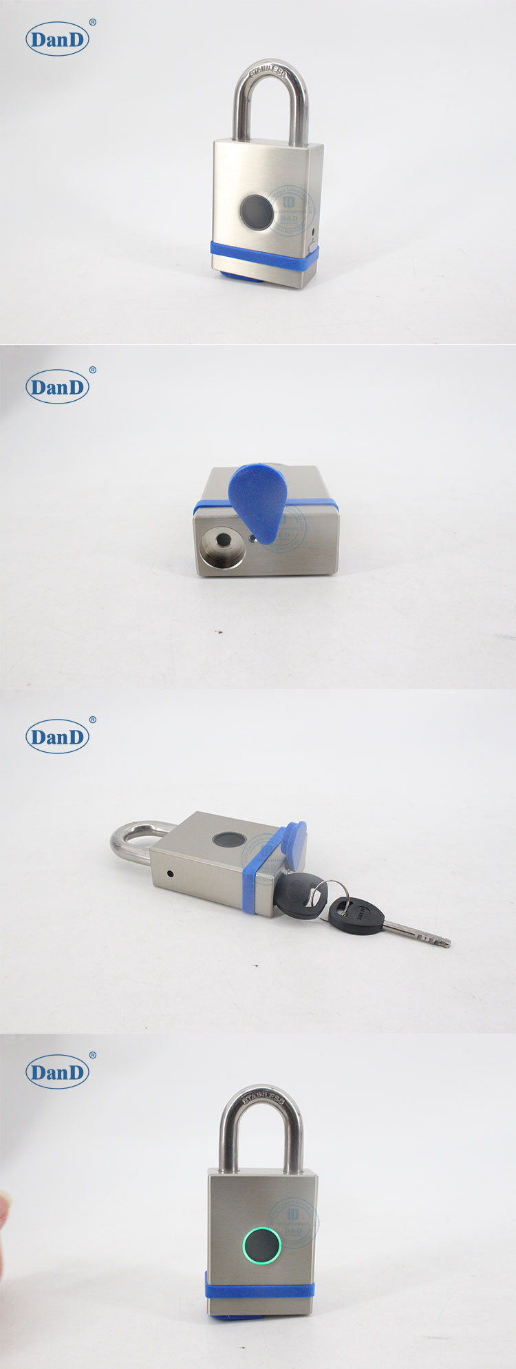 Fingerabdruck Vorh&auml;ngeschloss