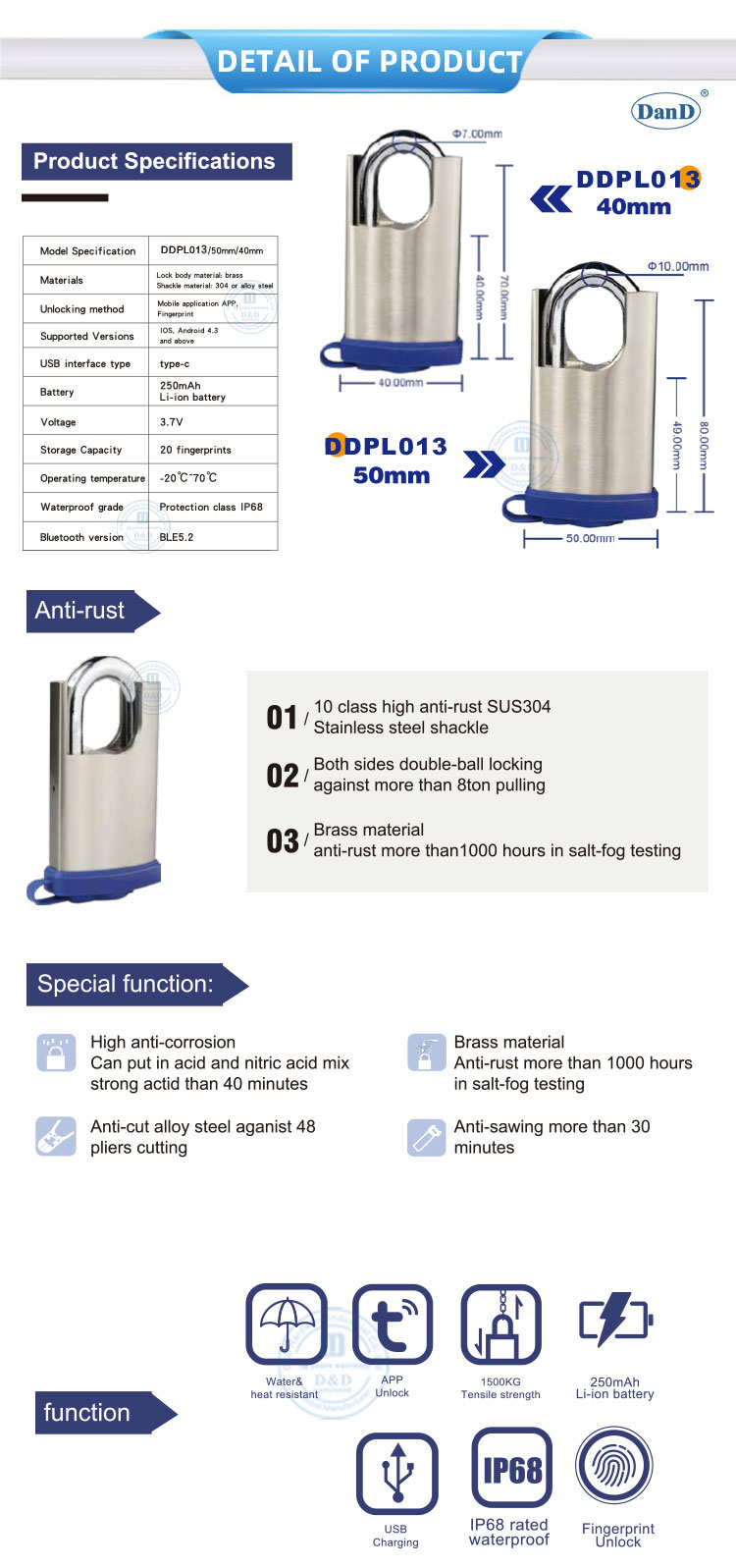 Vorh&auml;ngeschloss f&uuml;r die Aufbewahrung