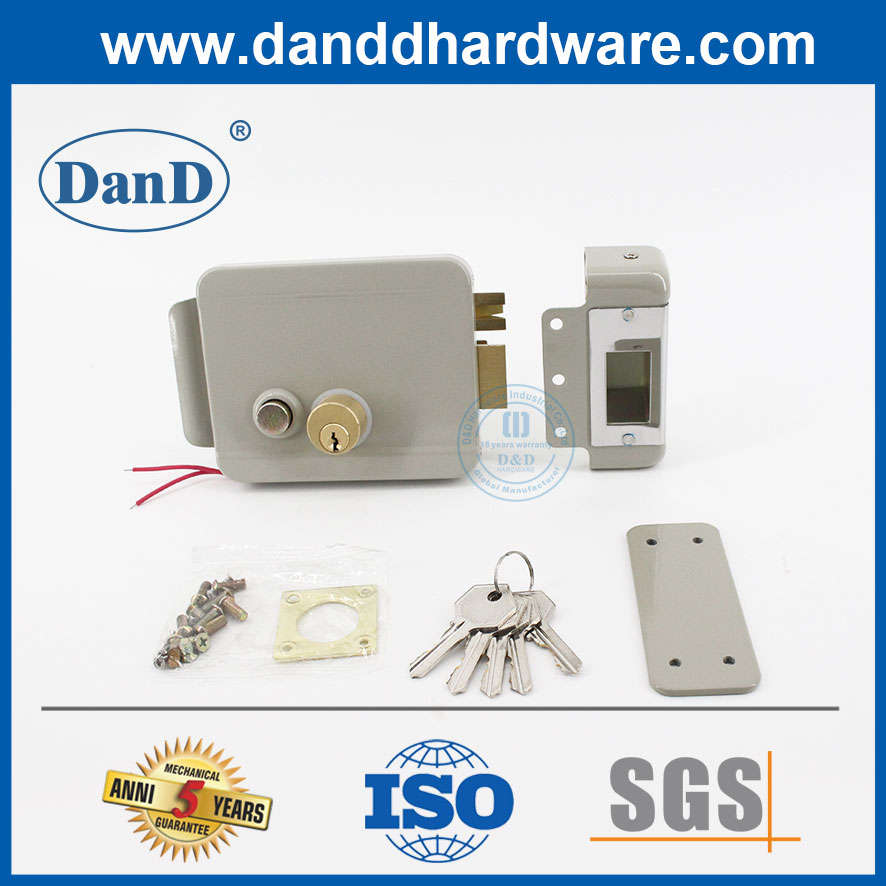 Home Security Smart Magnetic Electronic Electron Rim Lock Hersteller-DDR044