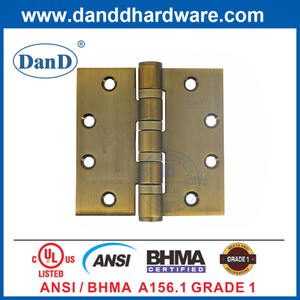 ANSI Grad 1 schwere antike Bronze Edelstahl BHMA Tür Hinge-ddss001-Ansi-1-4.5X4.5X4.6