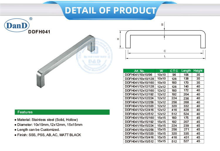 Schr&auml;nke Handles