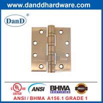 Ss Scharnier Satin Rose Golden BHMA Grad 1 Brand bewertet Tür Hinge-DDSS001-Ansi-1-4.5x4x4.6