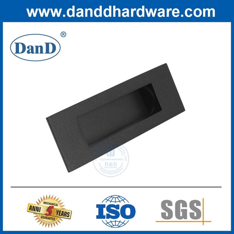 Schwarze Möbelhardware zieht Edelstahl Küchenschränke Pulls-Ddfh009-B