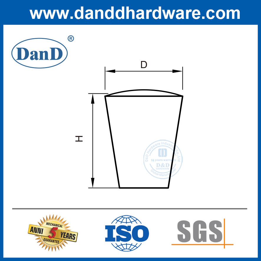 Messingschränke Türknöpfe Edelstahl Möbelknöpfe und Pulls-DDFH052