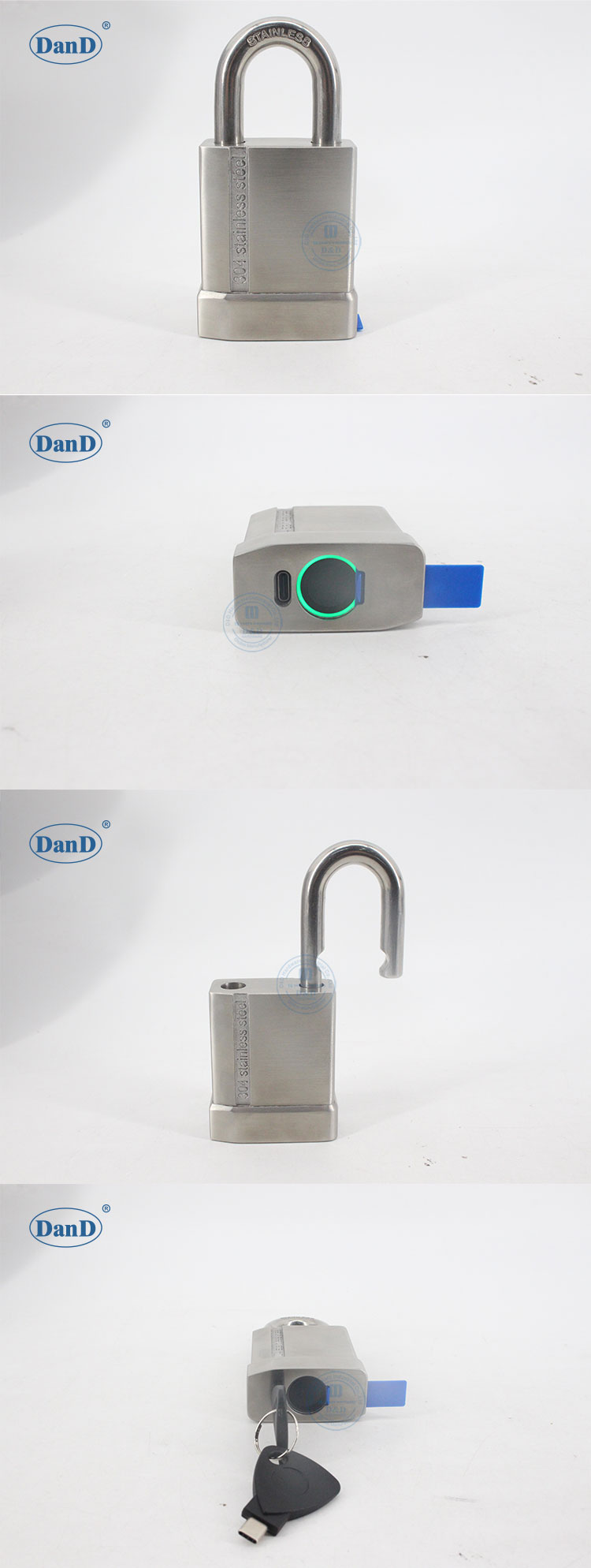 Schl&uuml;sselloser Vorh&auml;ngeschloss