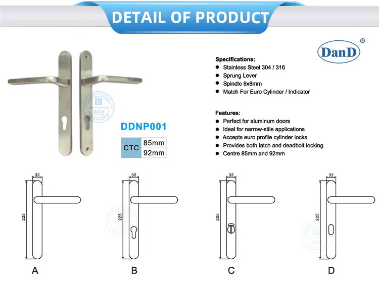 Schmaler T&uuml;rgriff