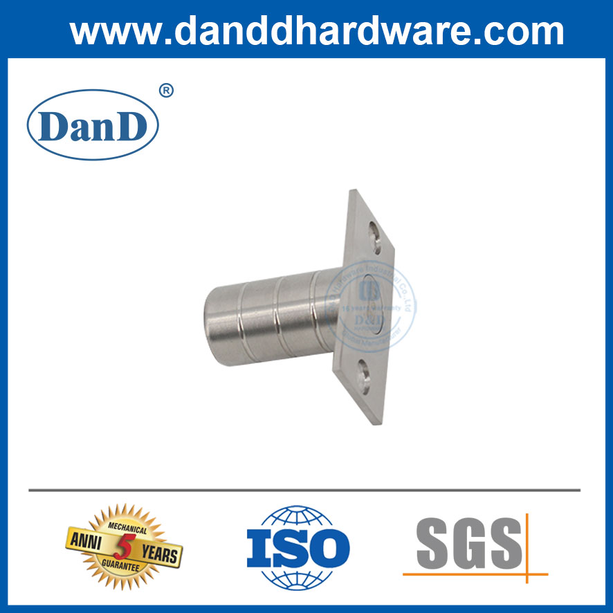 Staubdestelld aus robuster Stahl mit Teller für Holzmetalltür Flush Bolt-DDP005