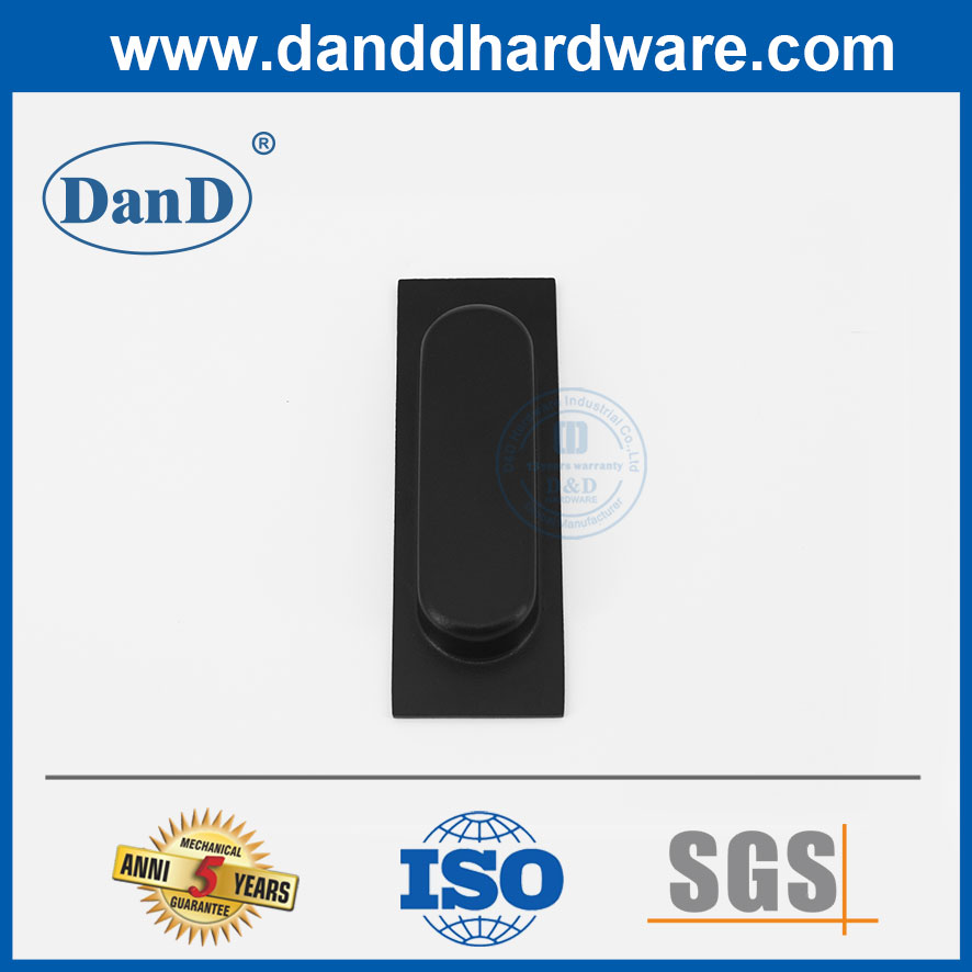 Schwarze Möbelhardware zieht Edelstahl Küchenschränke Pulls-Ddfh009-B