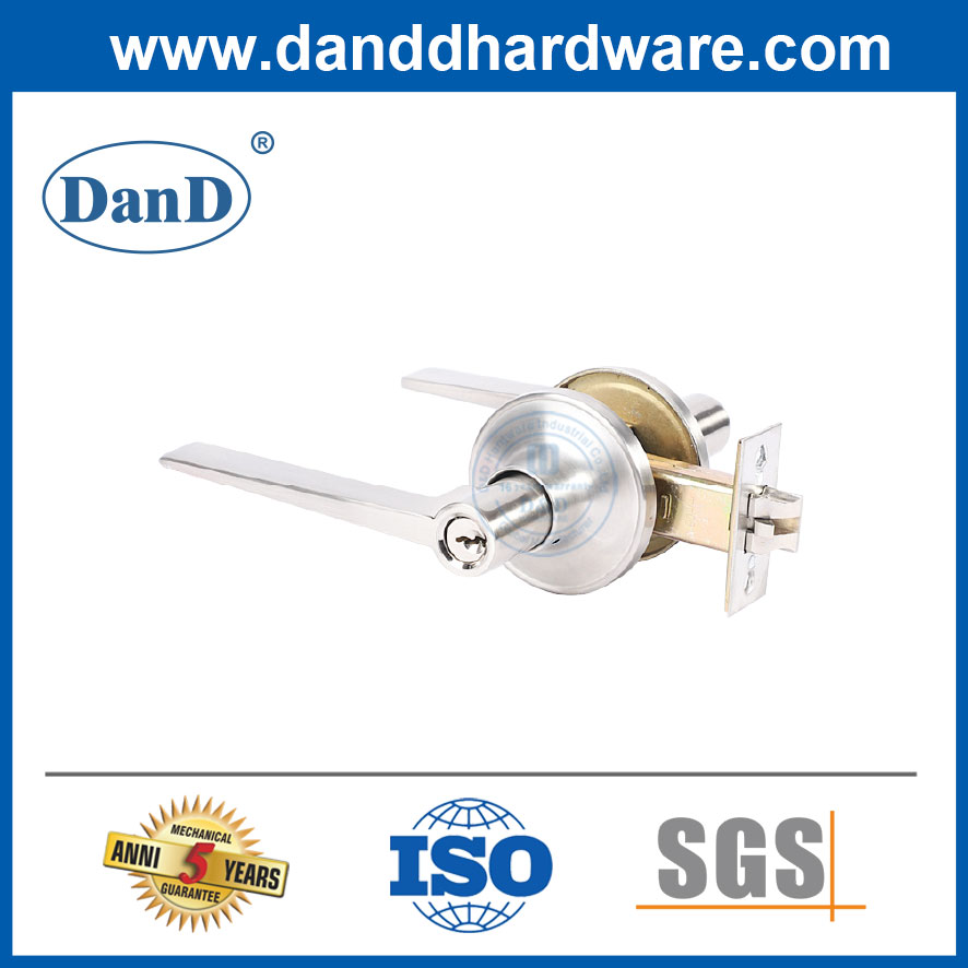 Tür Hardware Lock Factory Tubular Hebel Lockset für Eingangstür-ddlk006