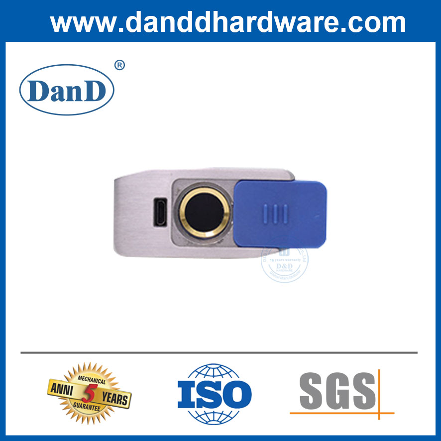 Wasserdichte App-Fernbedienung Smart Keyless USB-Ladung Fingerabdruck Vorhängeschloss-DDPL011
