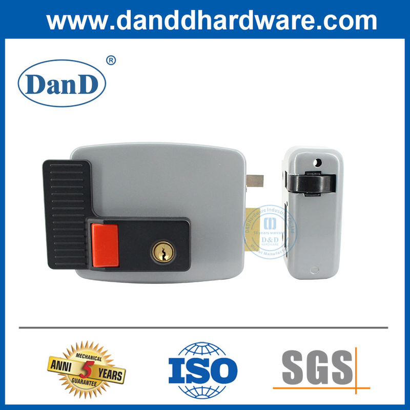 China Hersteller Sicherheitstor Schloss Messing Zylindertür Rim Lock-Ddrl034