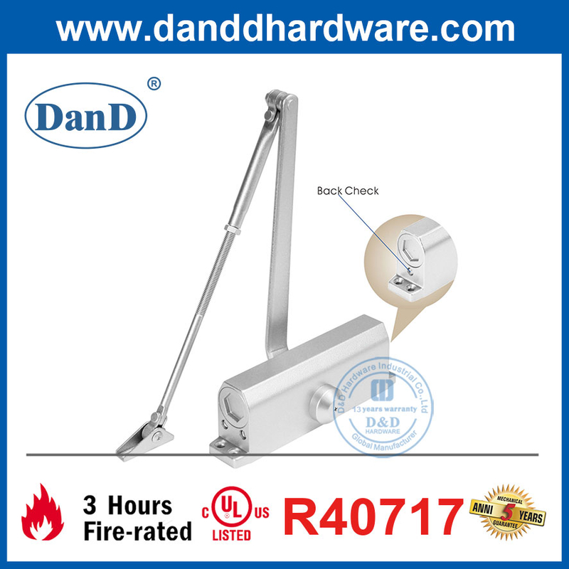 Starke Frühlings-UL 10C-Rückseite Überprüfung Outdoor-Tür näher für Hotel-DDC027BC