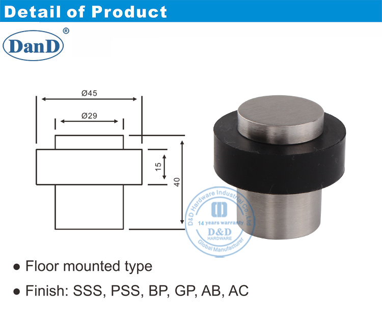 T&uuml;rstopper nach Hause
