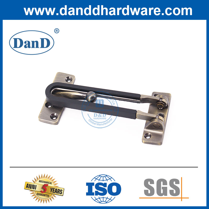 Antique Messing Holztür Wächter Schloss Zinklegierung Sicherheitstür Guards-DDG008
