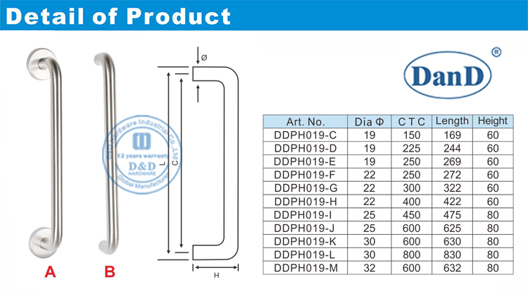 Metall-Pull-Handle-D &nbsp; und <brbr> d <brbrb> Hardware