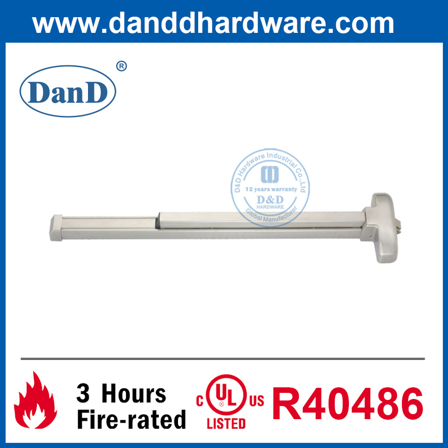 Edelstahl 304 Feuerausgang Hardware Commercial Door Push Bar-DDPD001