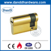 Euro Solid Brass Night Latch Lock Key Halb Zylinder-DDLC010