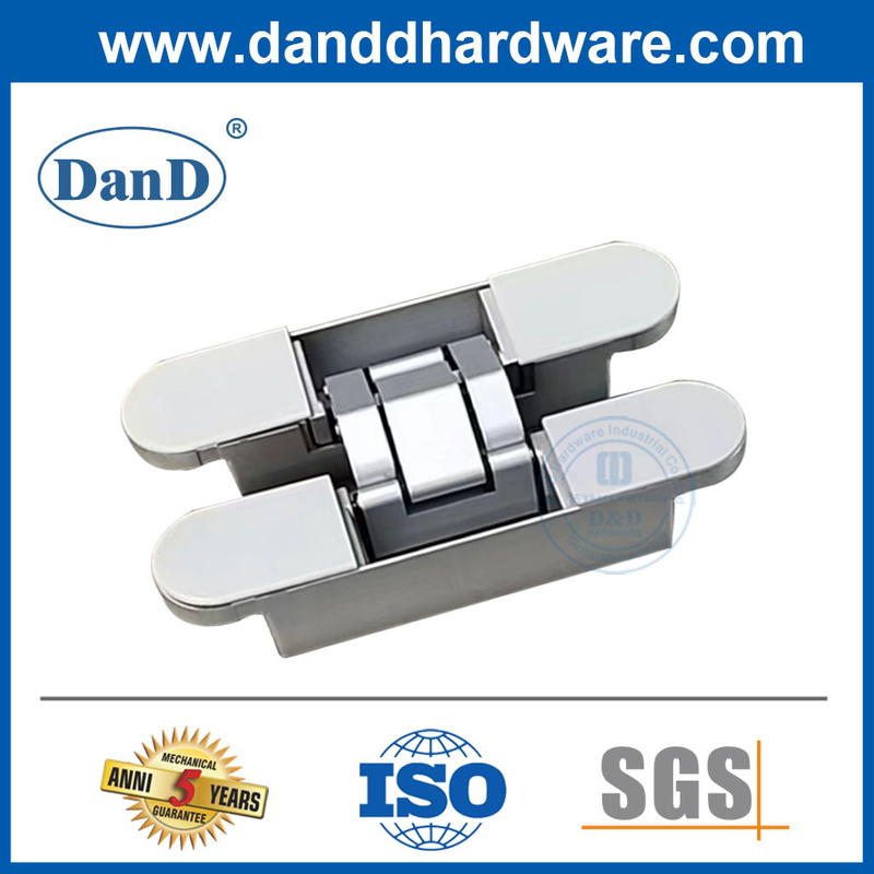 Concelaed Installation 3D einstellbare Zinklegierung und Aluminium HIGHDEN HINGE-DDCH011