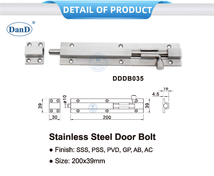 Fassschlittenschraubenriegel