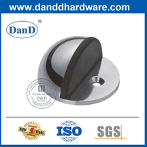 Hemisphere-Türstopper aus Edelstahl für Holztür-ddds001