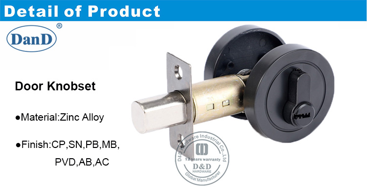 Tubular Deadbolt-DDLK029-D und D Hardware