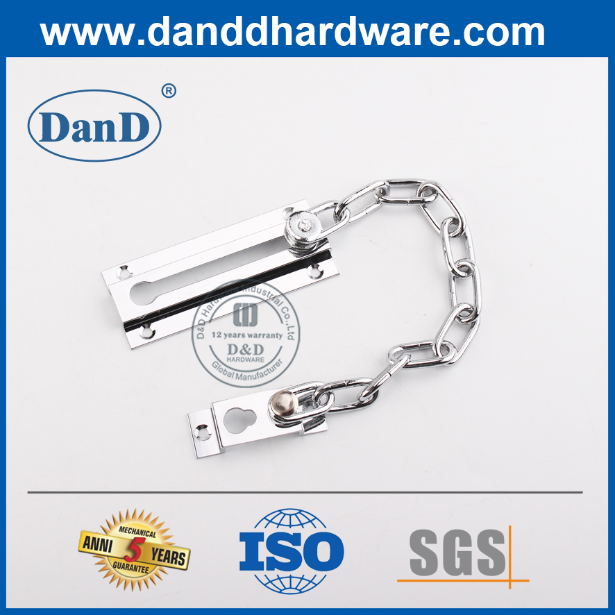 Messing Oberflächenmontierte Sicherheitstürkette-DDDG005