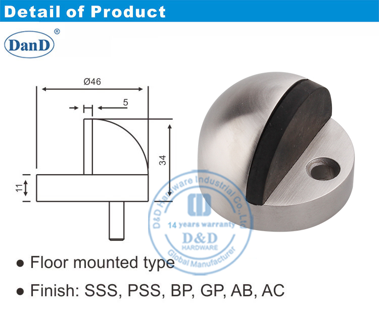T&uuml;rstopper f&uuml;r den Boden