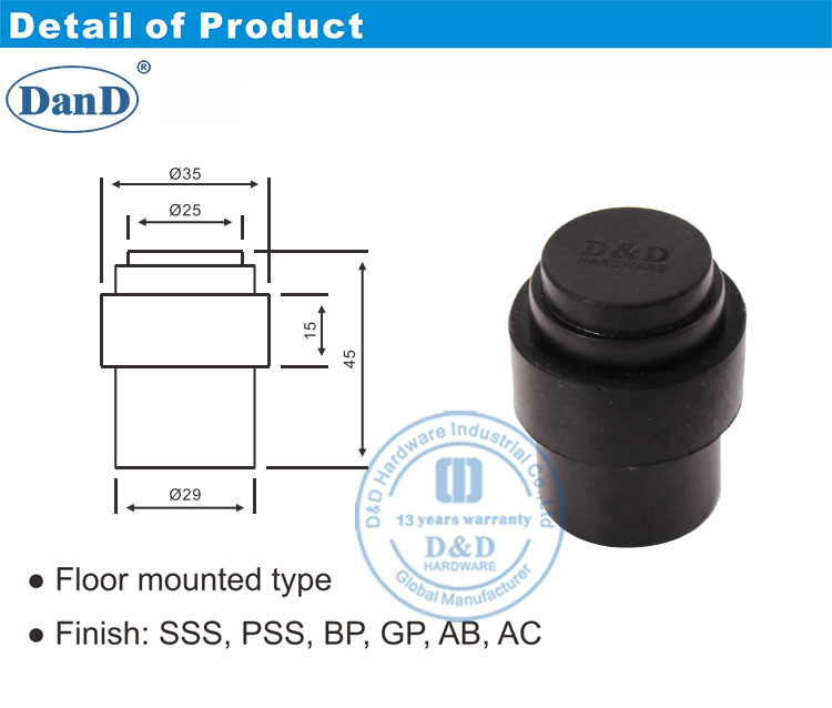 Outswing -T&uuml;rstopp