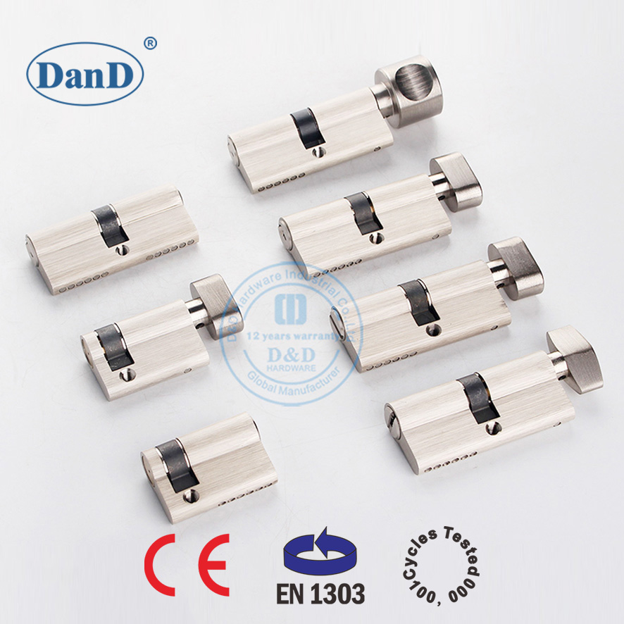 Euro Messing Core Mortise Set Pin Türschlosszylinder mit Thumbturn-DDLC005