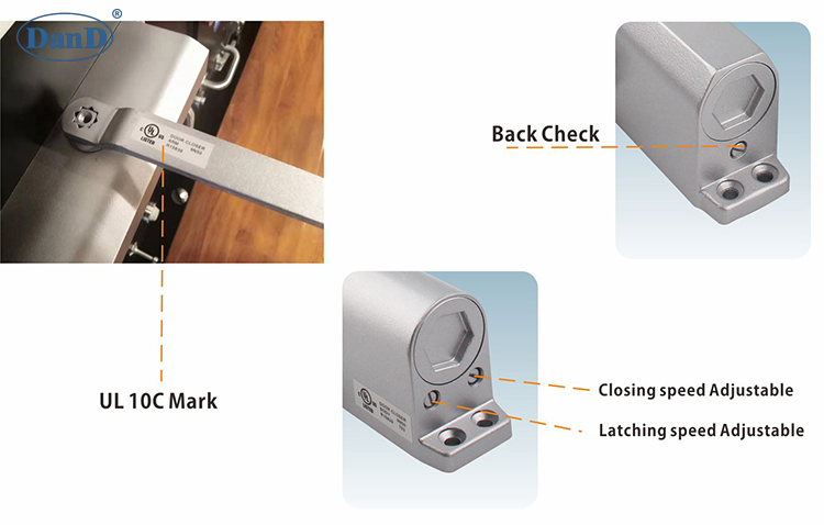 Hardware der Feuert&uuml;r Closer-D und D D.