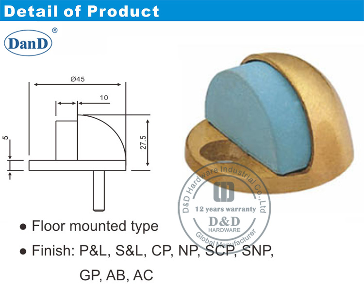 T&uuml;rstopper-D- und D-Hardware
