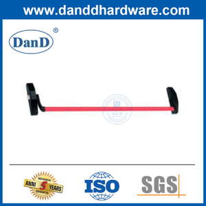 Cross Bar Panic Ausgangsstangengeräte Stahl ein Panikausgangsgerät in rot und schwarz Color-DDPD034