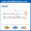 Türen mit Panikstangen Dogging Daumen drehen Edelstahl Panikstangenhardware-DDPD007