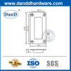 Edelstahl-Schiebetürmöbel Hardware Flush Griff mit Schrauben-DDFH010