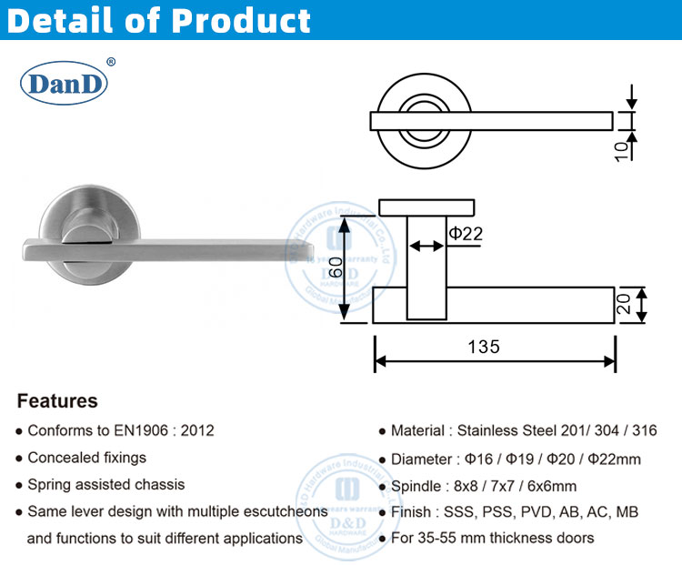 Innenraum des T&uuml;rgriffs 
