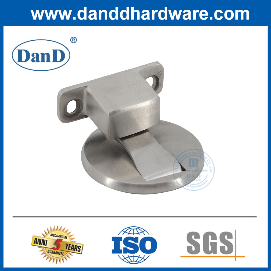 Sicherheitsstopp aus Zink-Legierungstür aus rostfreiem Stahl magnetisch gewerblicher Türstopp-DDDS037