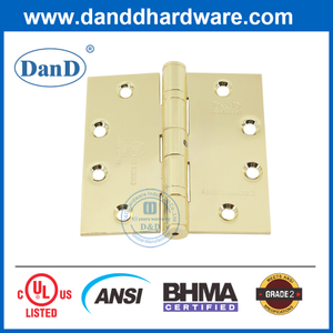 Gold ANSI Grad 2 SS304 Quadratmeter mit NRP Metall-Tür Hinge-DDSS001-Ansi-2-4.5x4,5x3.4