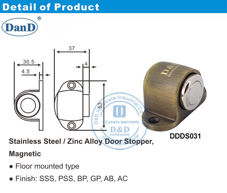 T&uuml;rstopp im Freien