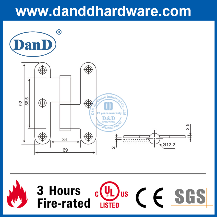 UL -T&uuml;rscharnier