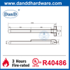 UL Listed Rim Typ Fire Exit Device Touch Stahl Stahl Panikbalken-DDPD003