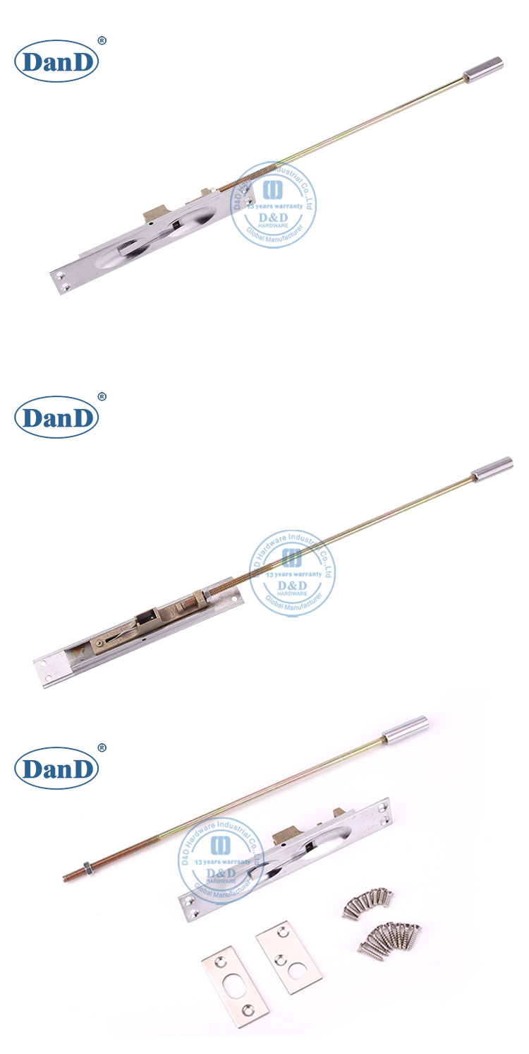 Verdeckter Flush Bolt