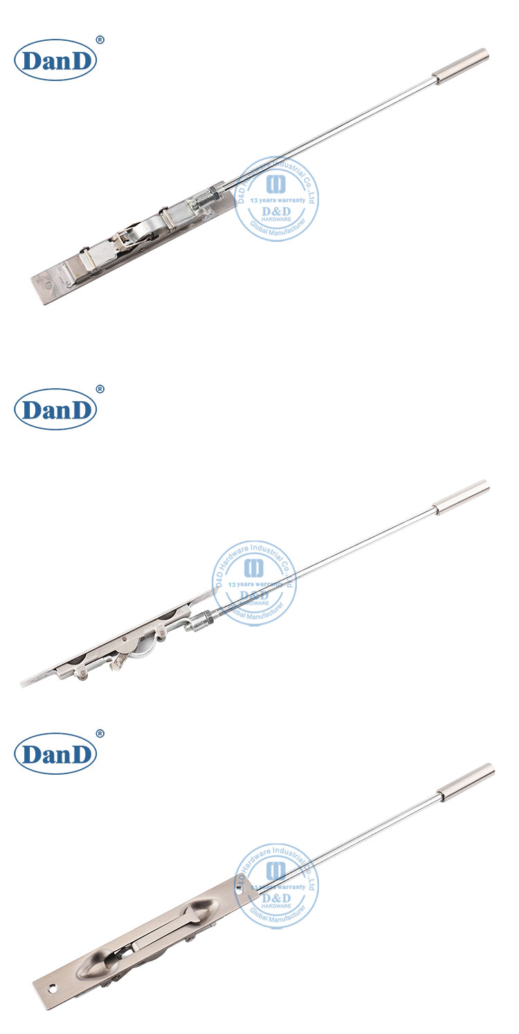 Sp&uuml;lschrauben f&uuml;r zur&uuml;ckgezogene T&uuml;ren