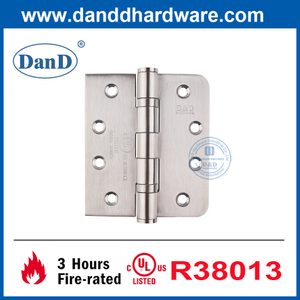 UL Standard-Türscharnier rund und quadratische Eckfeuer Tür Hinge-DDSS001-FR-4x3.5x3