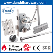 CE ul Edelstahl Security Brand bewertet Bautür Hardware-DDH001