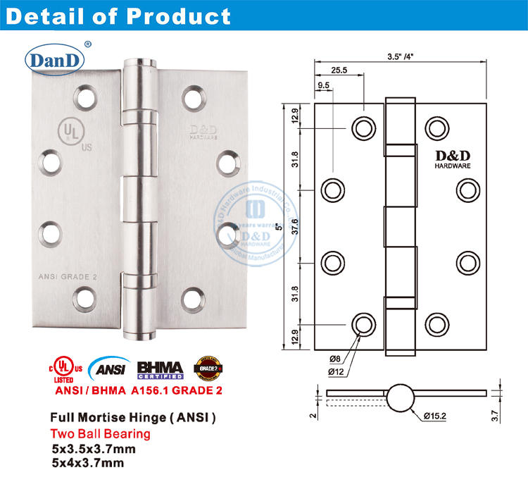 Ansi T&uuml;rscharnier