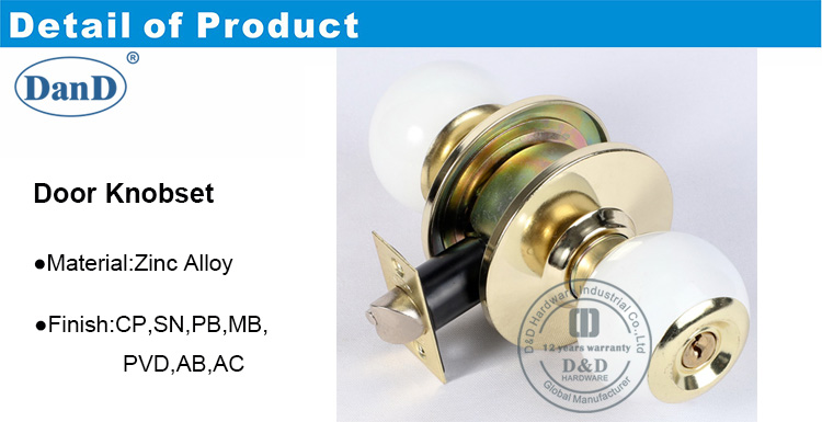 China Fabrik-T&uuml;r-Lockset-DDLK067-D und D-Hardware