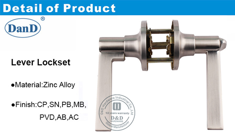 Lockset f&uuml;r Passage-DDLK098-D und D-Hardware
